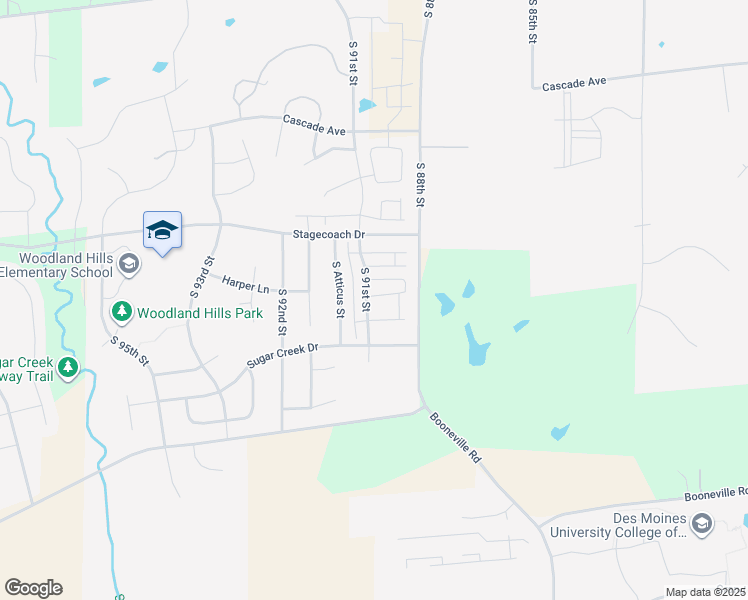 map of restaurants, bars, coffee shops, grocery stores, and more near 9080 Calpurnia Drive in West Des Moines
