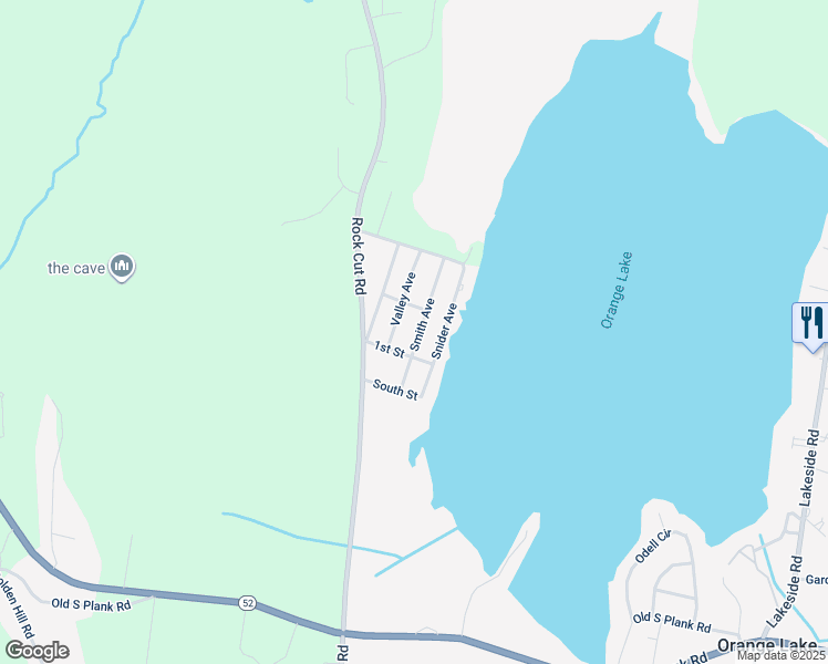map of restaurants, bars, coffee shops, grocery stores, and more near 21 Smith Avenue in Walden