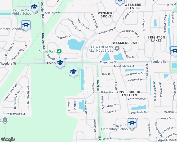 map of restaurants, bars, coffee shops, grocery stores, and more near 1502 Meyer Court in Plainfield