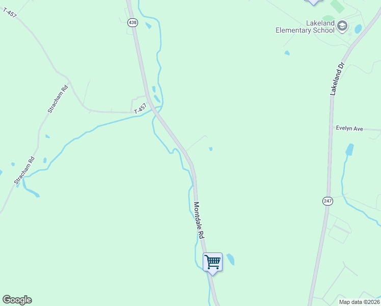 map of restaurants, bars, coffee shops, grocery stores, and more near Montdale Road in Olyphant