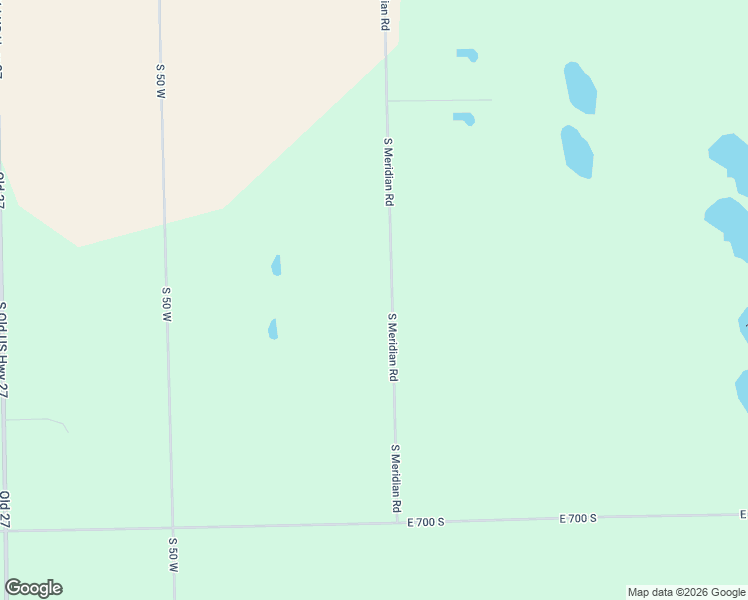 map of restaurants, bars, coffee shops, grocery stores, and more near 6517 South Meridian Road in Pleasant Lake