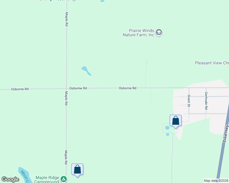 map of restaurants, bars, coffee shops, grocery stores, and more near 21660 Osborne Road in Lakeville
