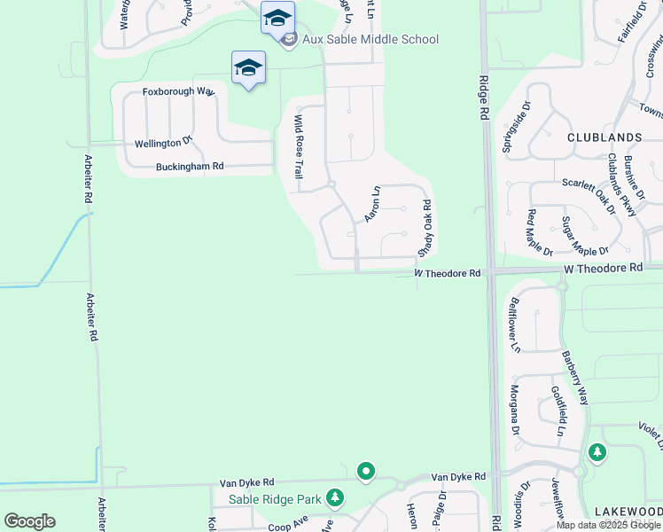 map of restaurants, bars, coffee shops, grocery stores, and more near 8204 Shady Oak Road in Joliet
