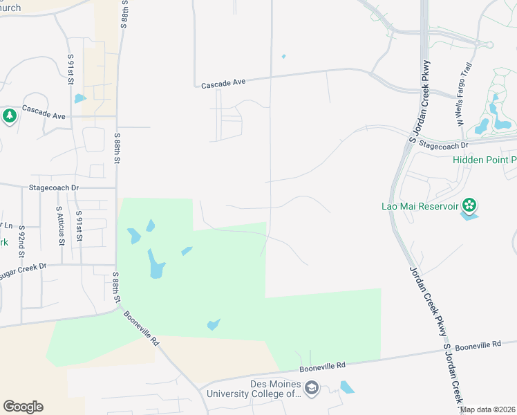 map of restaurants, bars, coffee shops, grocery stores, and more near 83rd Street in West Des Moines