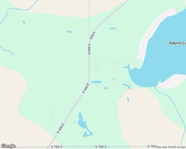 map of restaurants, bars, coffee shops, grocery stores, and more near 6365 South 400 East in Wolcottville