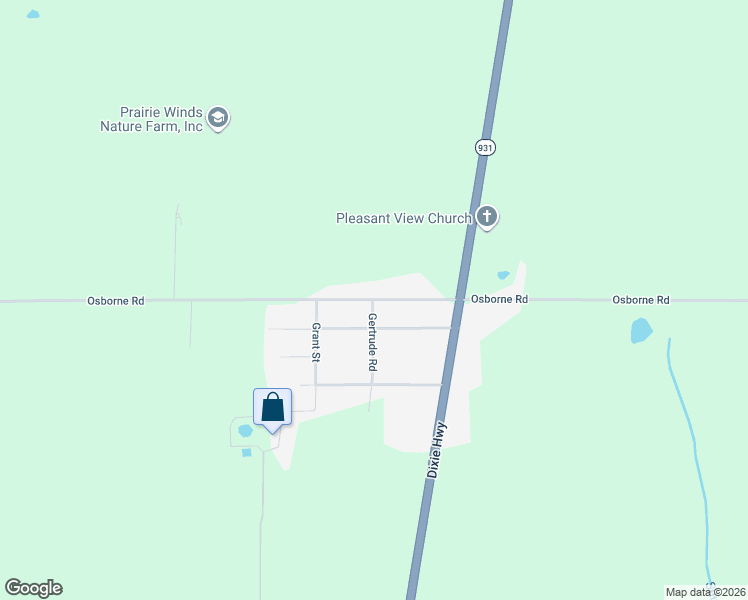 map of restaurants, bars, coffee shops, grocery stores, and more near 20987 Osborne Road in Lakeville