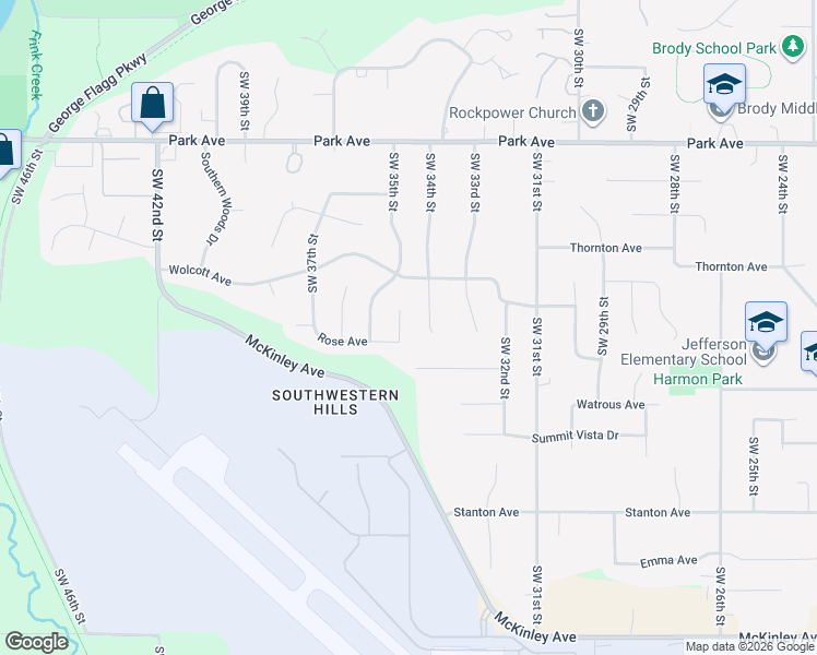 map of restaurants, bars, coffee shops, grocery stores, and more near 3705 Southwest 34th Place in Des Moines