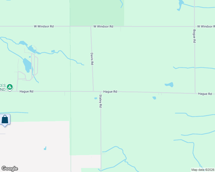 map of restaurants, bars, coffee shops, grocery stores, and more near 2601 Hague Road in Orwell