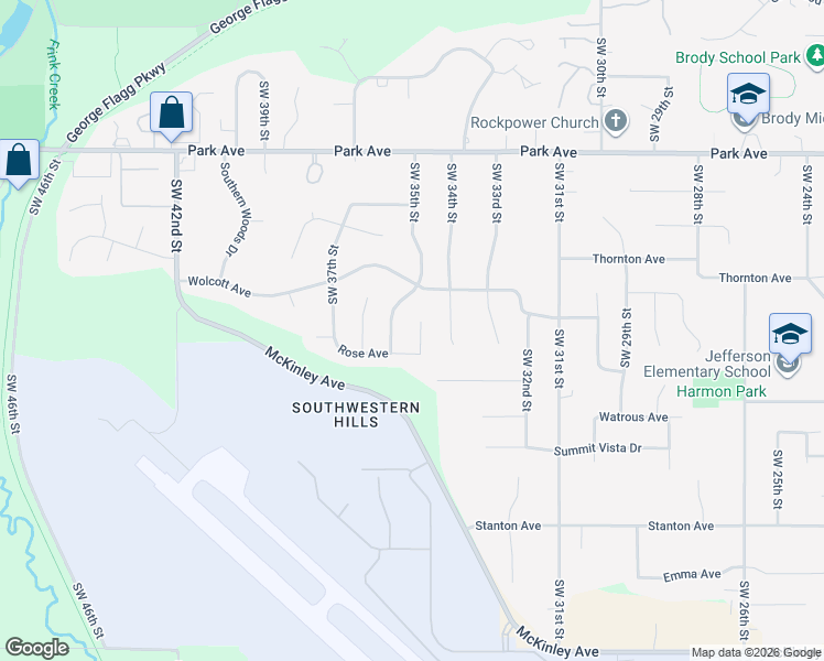 map of restaurants, bars, coffee shops, grocery stores, and more near 3705 Southwest 34th Place in Des Moines