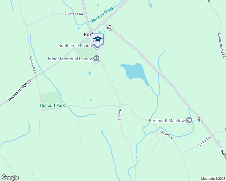 map of restaurants, bars, coffee shops, grocery stores, and more near 50 Apple Lane in Roxbury