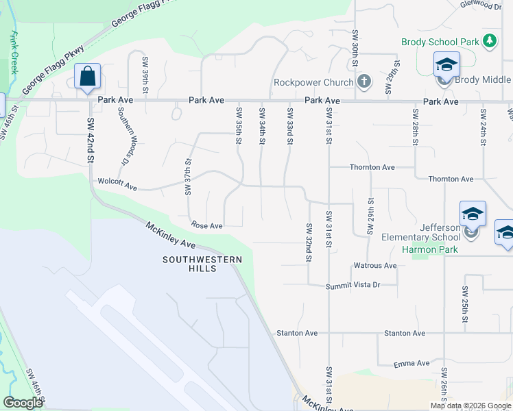 map of restaurants, bars, coffee shops, grocery stores, and more near 3705 Southwest 34th Place in Des Moines
