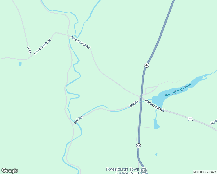 map of restaurants, bars, coffee shops, grocery stores, and more near 39 Forestburgh Road in Forestburgh