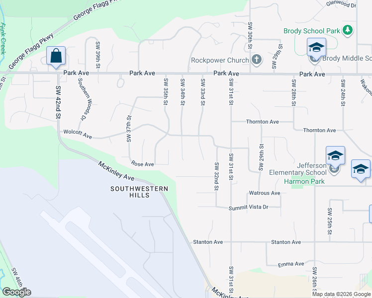 map of restaurants, bars, coffee shops, grocery stores, and more near 3735 Southwest 34th Street in Des Moines