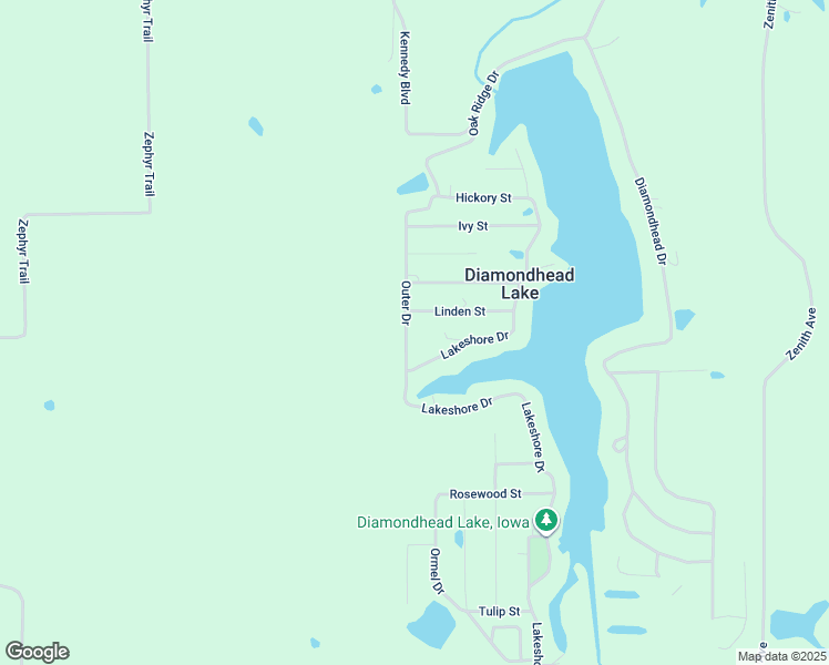 map of restaurants, bars, coffee shops, grocery stores, and more near 8158-8240 Outer Drive in Dexter