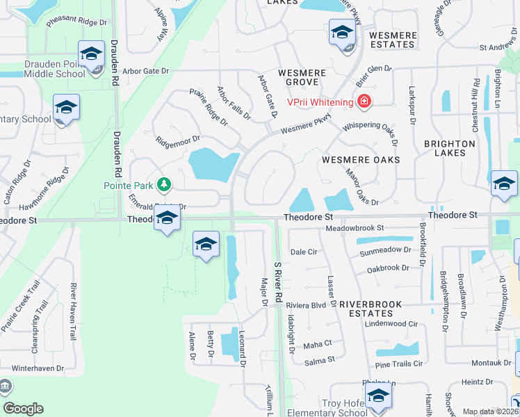 map of restaurants, bars, coffee shops, grocery stores, and more near 1606 Sierra Highlands Court in Plainfield