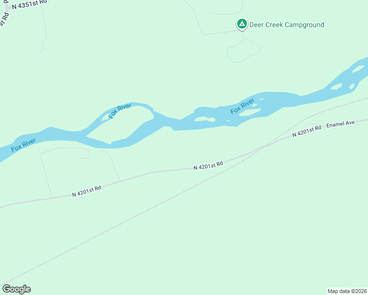 map of restaurants, bars, coffee shops, grocery stores, and more near 2835-2869 North 4201st Road in Sheridan
