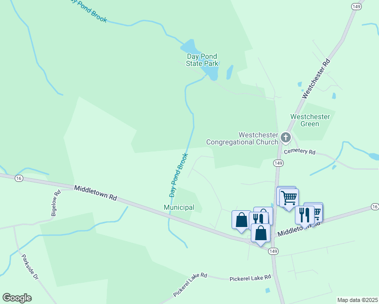 map of restaurants, bars, coffee shops, grocery stores, and more near 7 Deborah Lane in Colchester