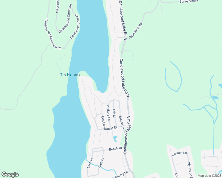 map of restaurants, bars, coffee shops, grocery stores, and more near 44 Ferris Estates Road in New Milford