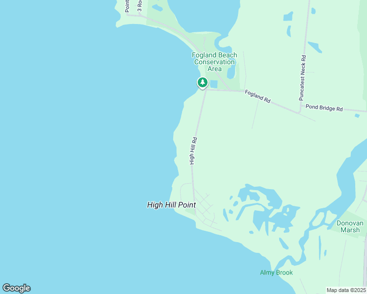 map of restaurants, bars, coffee shops, grocery stores, and more near 137 High Hill Road in Tiverton