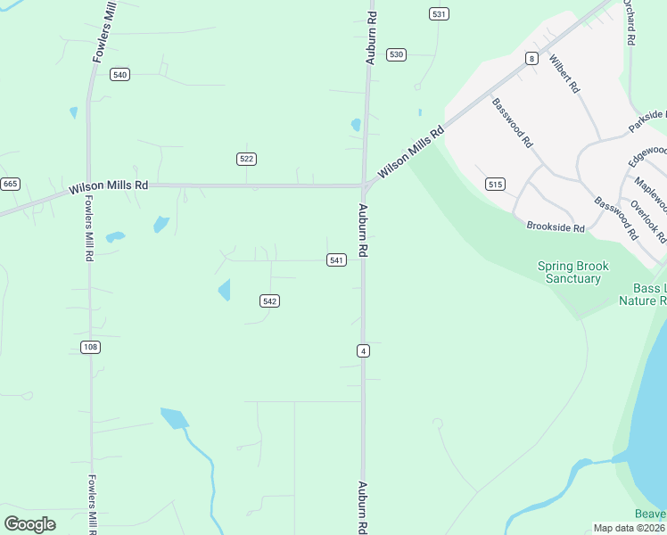 map of restaurants, bars, coffee shops, grocery stores, and more near 11750 Auburn Road in Chardon