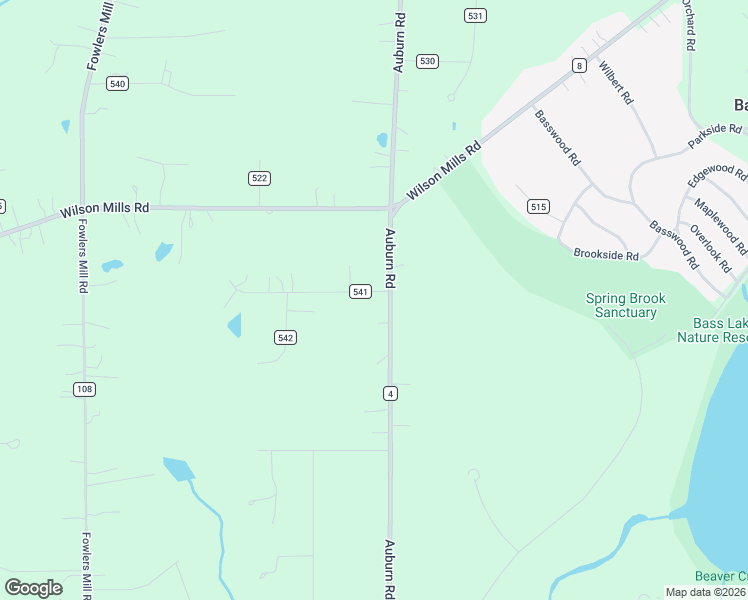 map of restaurants, bars, coffee shops, grocery stores, and more near 11750 Auburn Road in Chardon