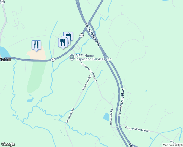 map of restaurants, bars, coffee shops, grocery stores, and more near 34 Hosner Mountain Road in Hopewell Junction