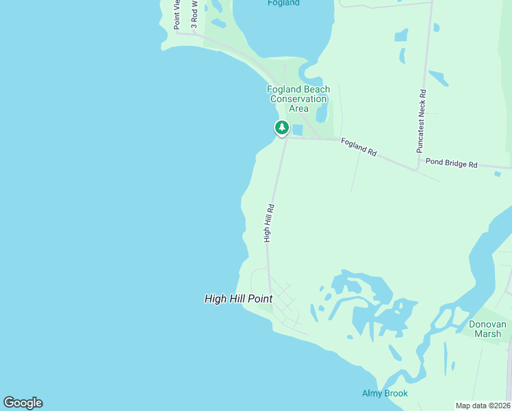 map of restaurants, bars, coffee shops, grocery stores, and more near 107 High Hill Rd in Tiverton