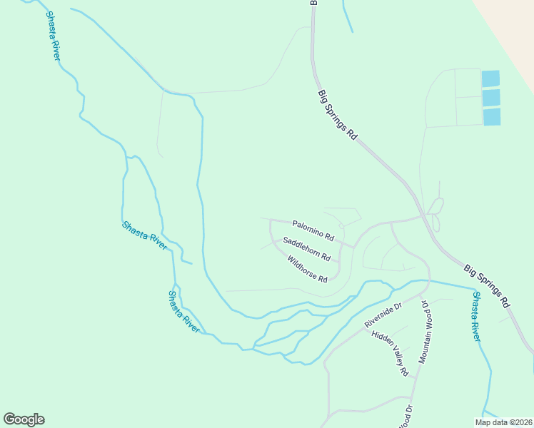 map of restaurants, bars, coffee shops, grocery stores, and more near 5015 Palomino Road in Weed