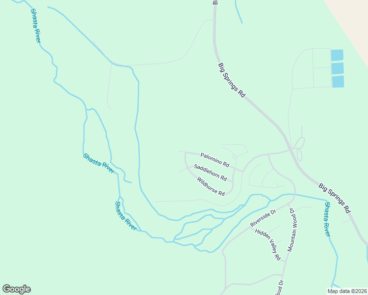 map of restaurants, bars, coffee shops, grocery stores, and more near 5015 Palomino Road in Weed