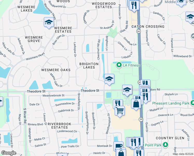 map of restaurants, bars, coffee shops, grocery stores, and more near 1619 Canterbury Street in Plainfield