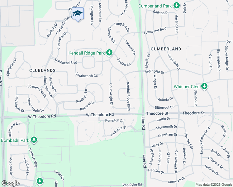 map of restaurants, bars, coffee shops, grocery stores, and more near 1607 Sutherland Court in Plainfield
