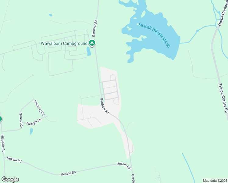 map of restaurants, bars, coffee shops, grocery stores, and more near 16 Pine Ridge Drive in Richmond