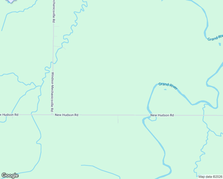 map of restaurants, bars, coffee shops, grocery stores, and more near 4321 New Hudson Road in Orwell