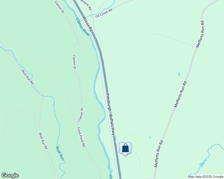 map of restaurants, bars, coffee shops, grocery stores, and more near 4304 Wilcox Road in Wilcox