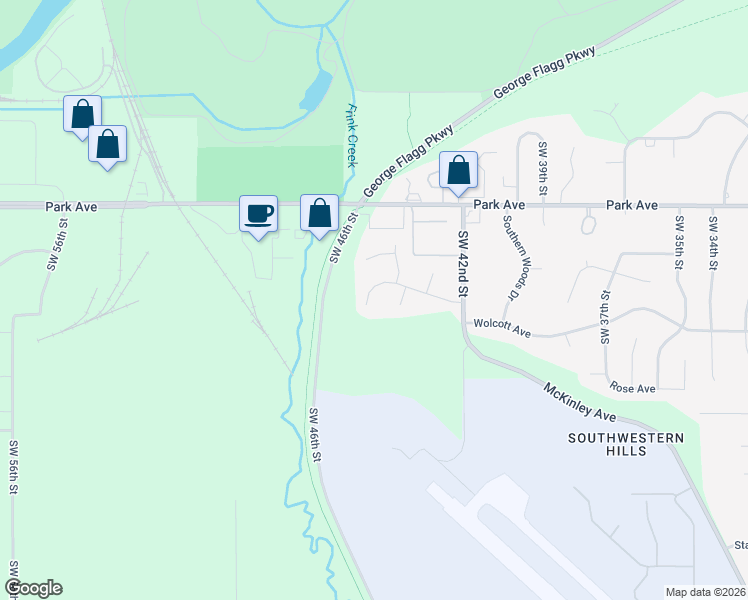 map of restaurants, bars, coffee shops, grocery stores, and more near 4419 Park Lawn Drive in Des Moines