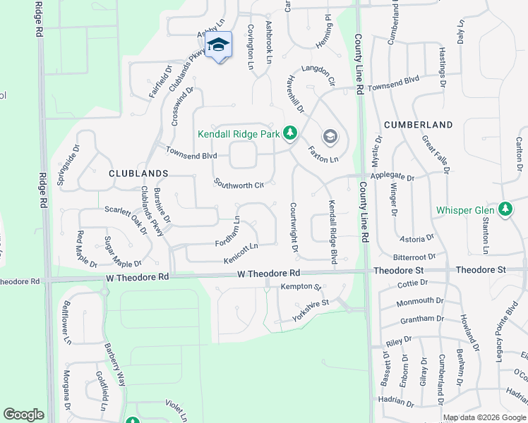 map of restaurants, bars, coffee shops, grocery stores, and more near 1719 Kenicott Lane in Plainfield