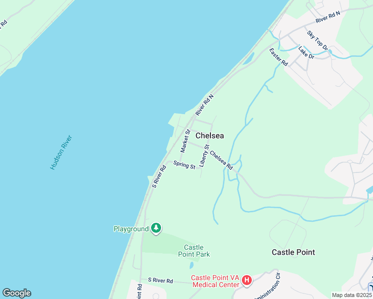 map of restaurants, bars, coffee shops, grocery stores, and more near 19 Market Street in Wappingers Falls