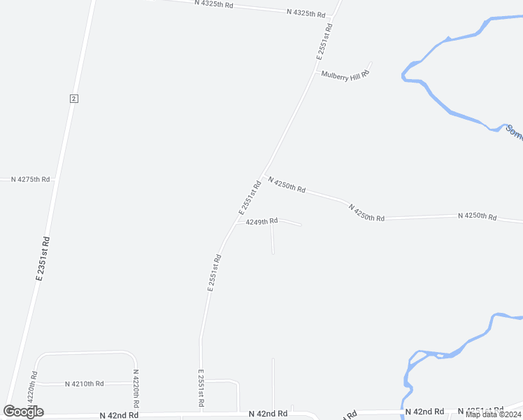 map of restaurants, bars, coffee shops, grocery stores, and more near 2475 4249th Road in Sheridan