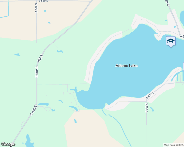 map of restaurants, bars, coffee shops, grocery stores, and more near 6159 South 455 East in Wolcottville