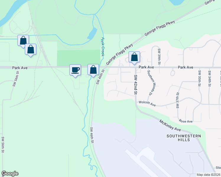 map of restaurants, bars, coffee shops, grocery stores, and more near 4419 Park Lawn Drive in Des Moines