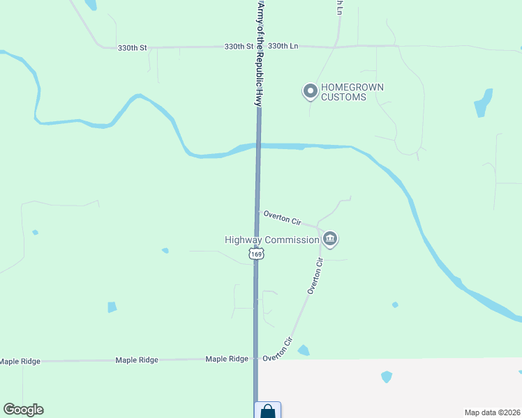 map of restaurants, bars, coffee shops, grocery stores, and more near 33567 N Avenue in Adel