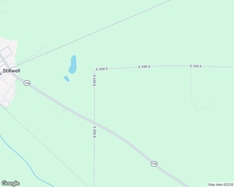 map of restaurants, bars, coffee shops, grocery stores, and more near 3961 Indiana 104 in La Porte