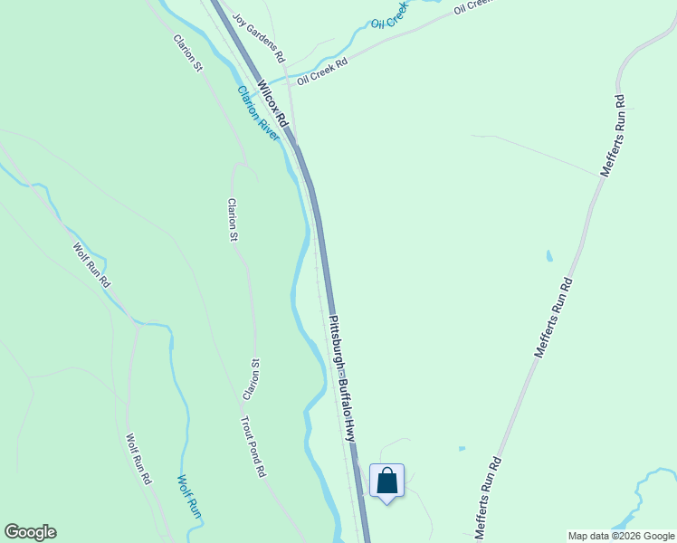 map of restaurants, bars, coffee shops, grocery stores, and more near 4304 Wilcox Road in Wilcox