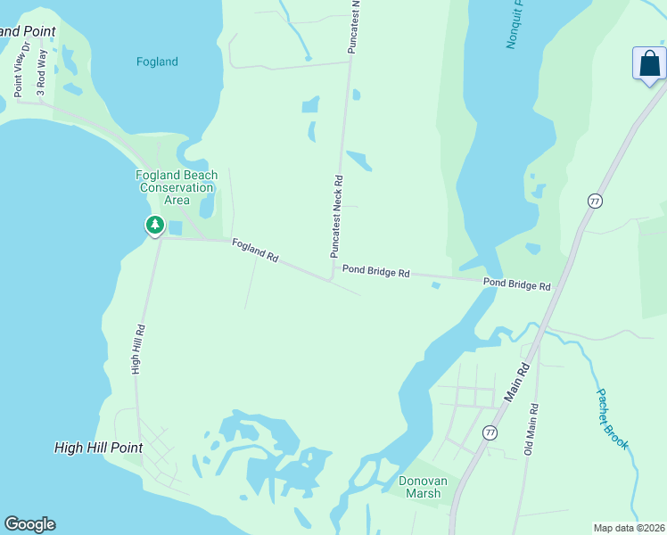 map of restaurants, bars, coffee shops, grocery stores, and more near in Tiverton