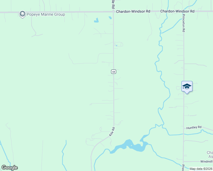 map of restaurants, bars, coffee shops, grocery stores, and more near 11676 Kile Road in Chardon
