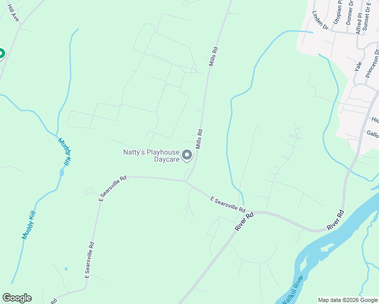 map of restaurants, bars, coffee shops, grocery stores, and more near 190 Mills Road in Walden