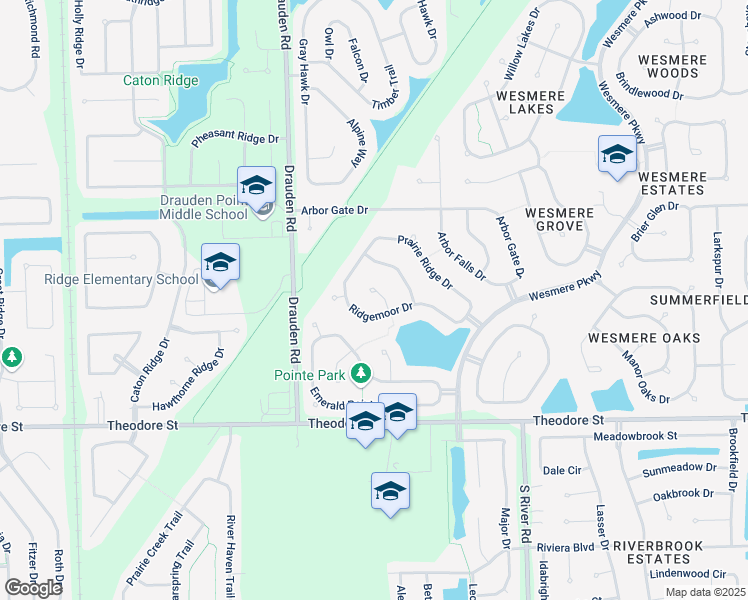 map of restaurants, bars, coffee shops, grocery stores, and more near 1909 Long Ridge Court in Plainfield