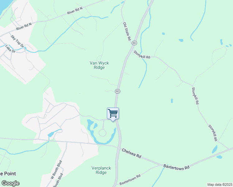 map of restaurants, bars, coffee shops, grocery stores, and more near 21 New York 9D in Wappingers Falls