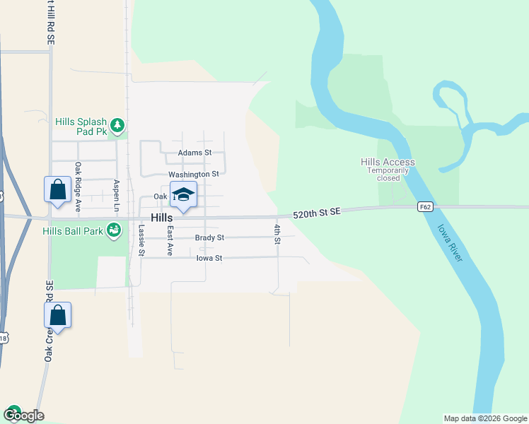 map of restaurants, bars, coffee shops, grocery stores, and more near 650 Main Street in Hills