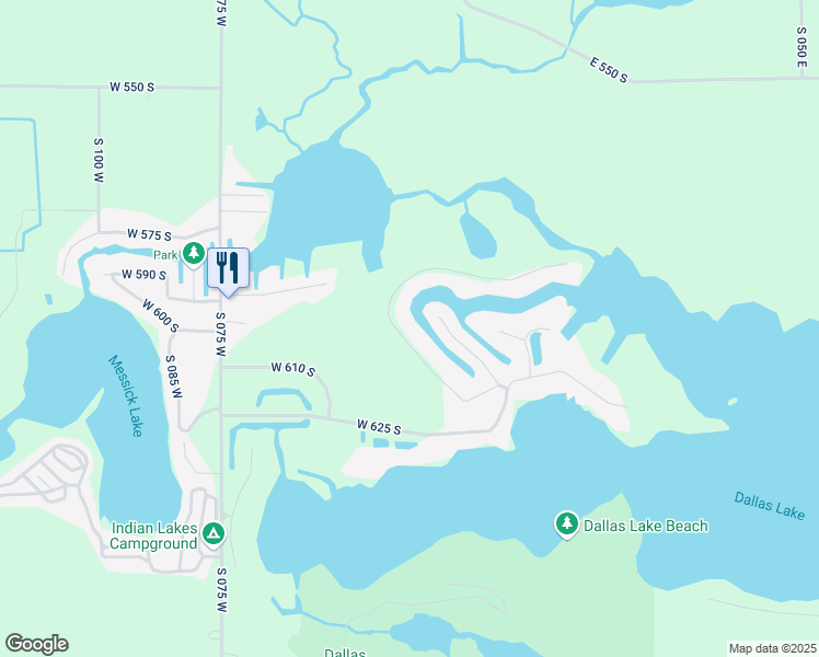 map of restaurants, bars, coffee shops, grocery stores, and more near 5900-6198 South 030 West in Wolcottville